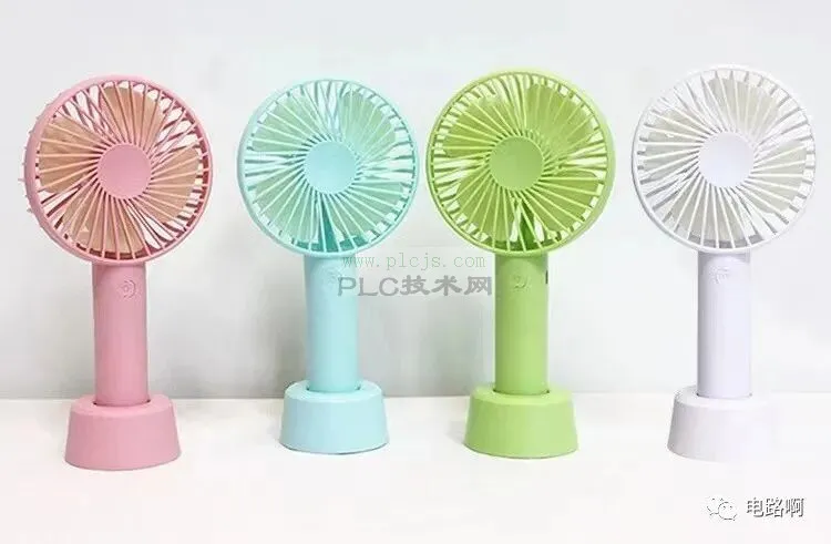 几块钱就包邮，手持小风扇的电路原理