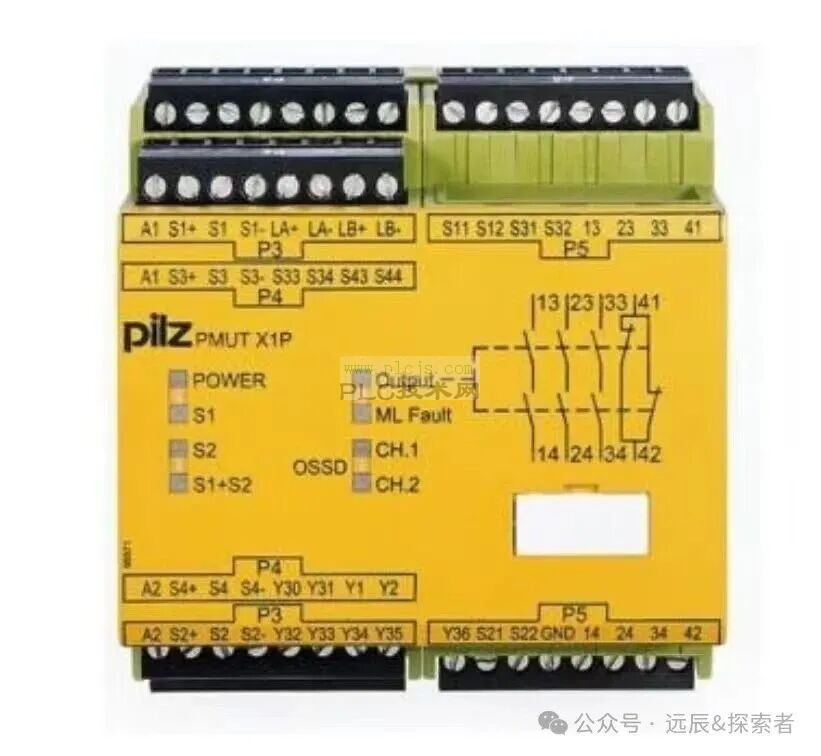 皮尔磁(Pilz)安全继电器原理，如何临时短接测试。