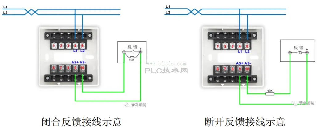 青鸟模块接线示意图