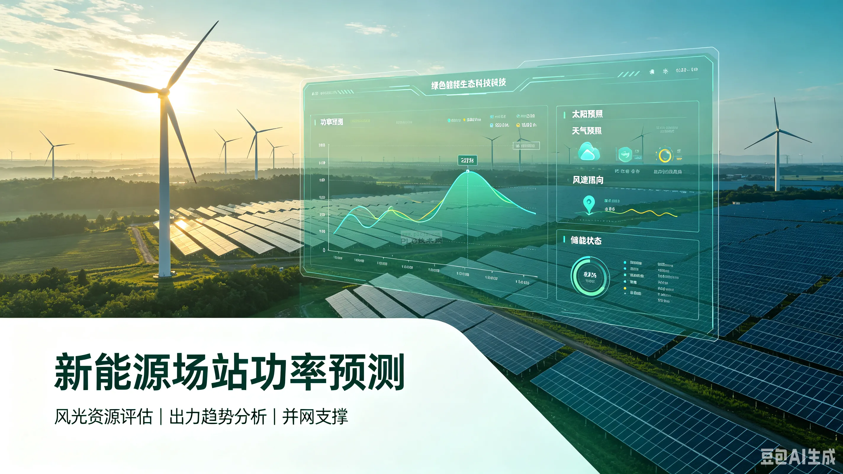 电力系统天气预报：功率预测